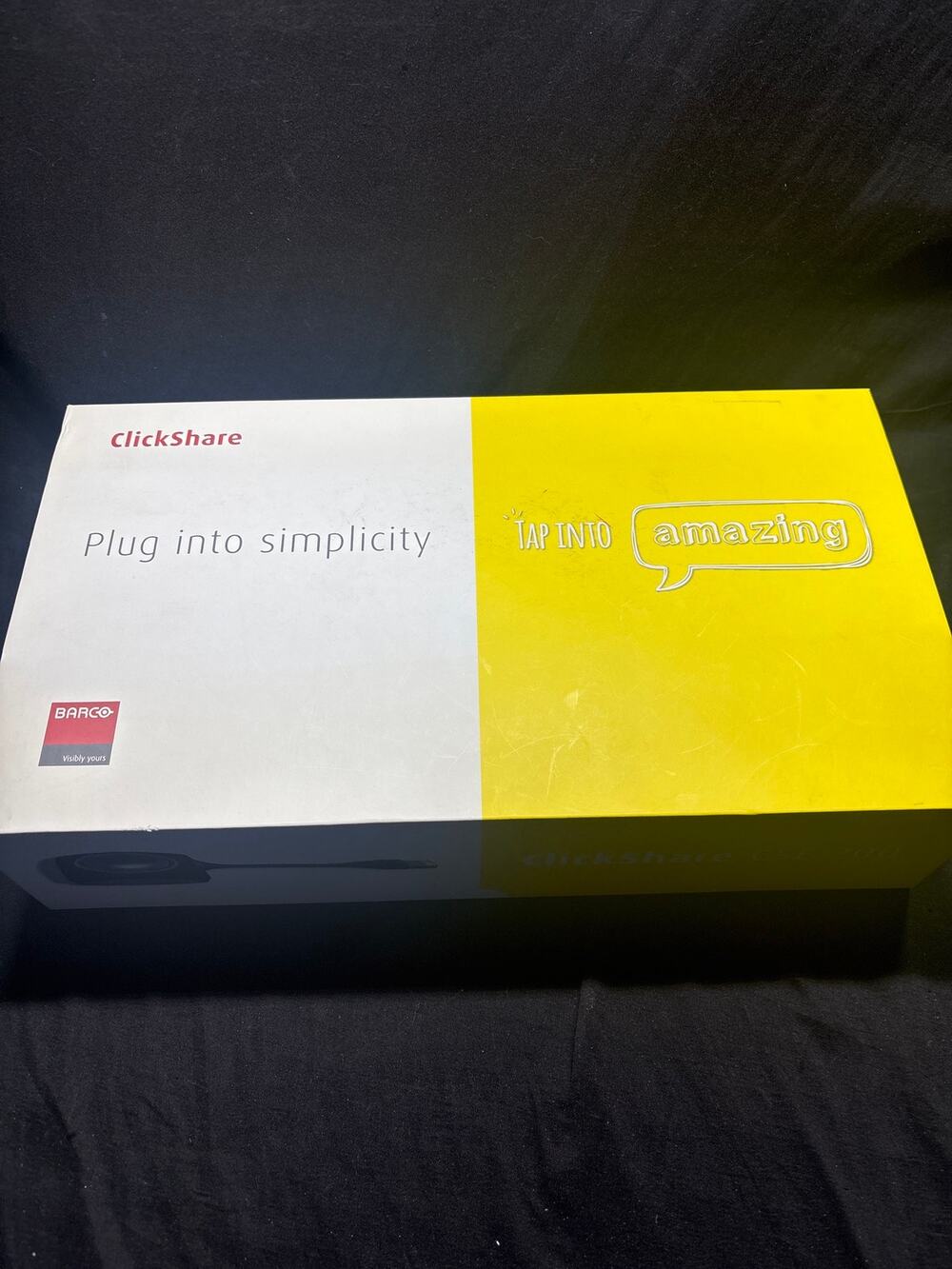Barco ClickShare CSE-200 Wireless Presentation System R9861520 Complete Open Box